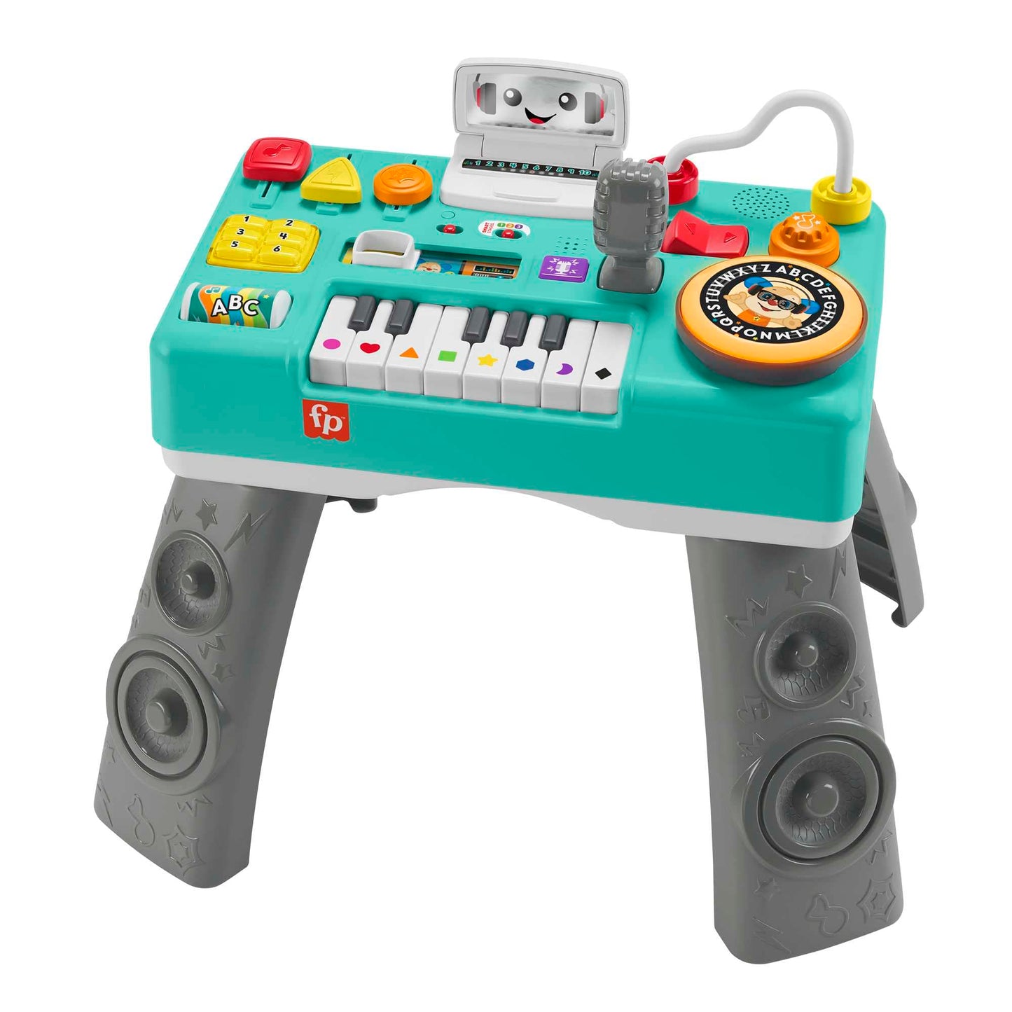 Fisher-Price Laugh & Learn Mix & Learn DJ mängulaud, saksa keeles