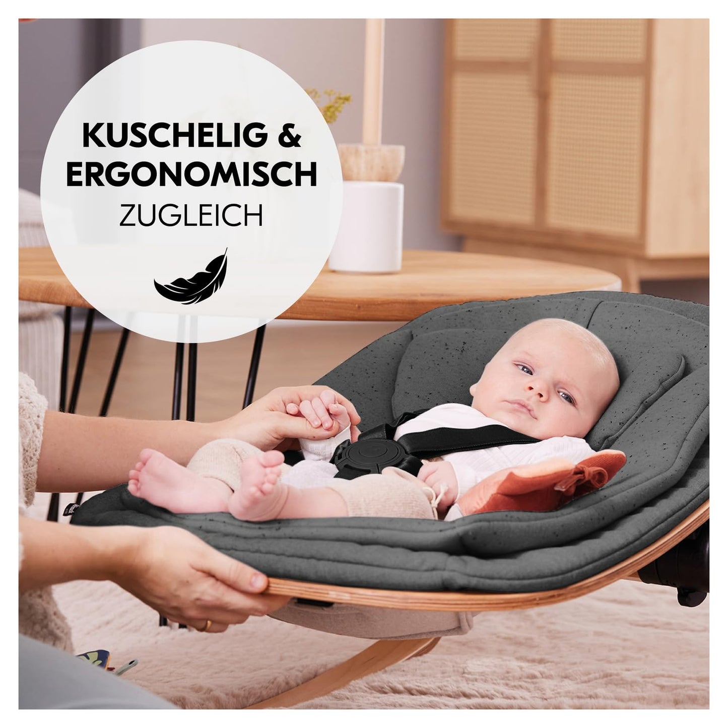 hauck Highchair Bouncer Eco beebikiik Hauck Alpha+ ning Beta+ söögitoolile