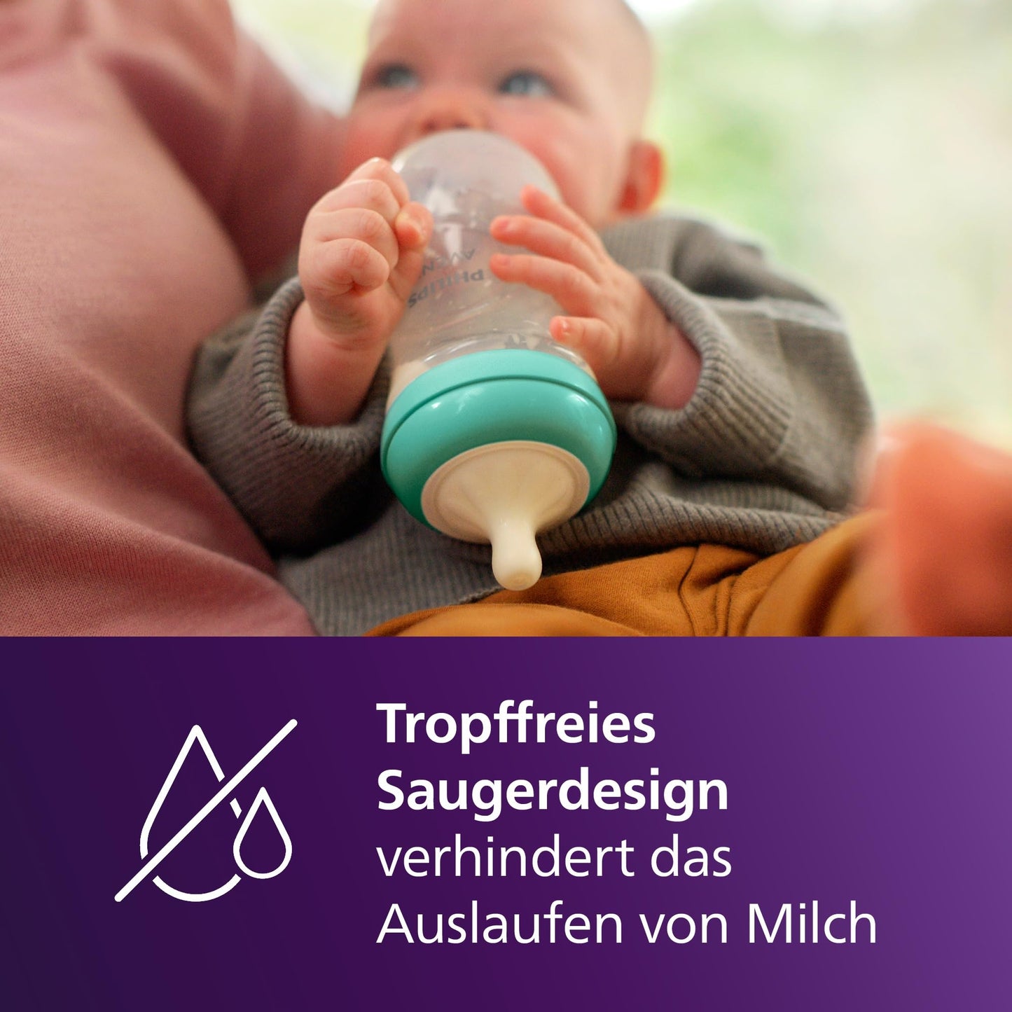 PHILIPS Avent Natural Response lutipudelite komplekt 260 ml, 3 tk, 3-6k