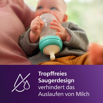 PHILIPS Avent Natural Response lutipudelite komplekt 260 ml, 3 tk, 3-6k