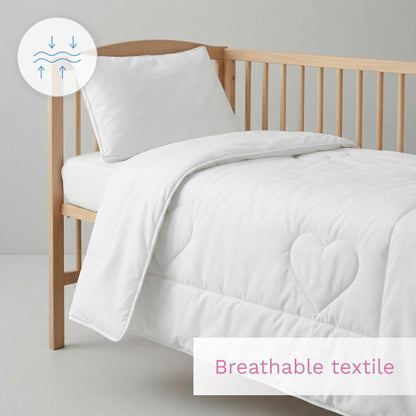 Baby Comfort komplekt beebivoodile 135 × 100 cm (tekk ja padi)
