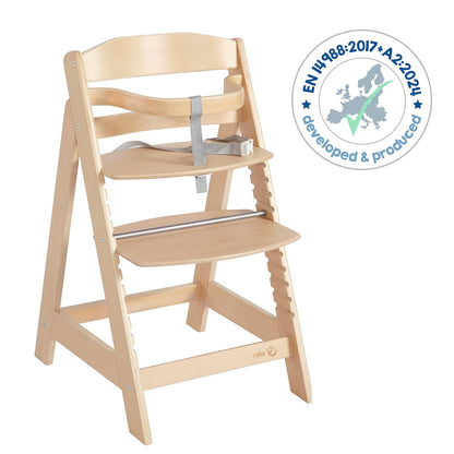 roba Sit Up III puidust söögitool, naturaalne puit (kuni 50 kg)