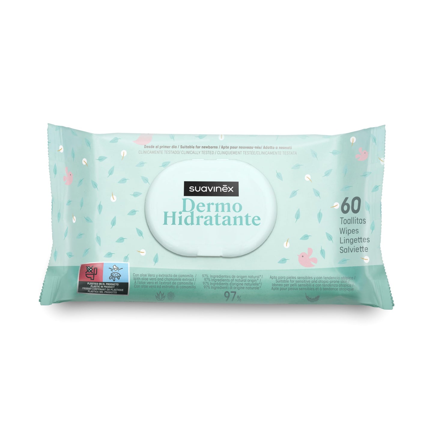 Suavinex niisked salvrätikud – 60 tk