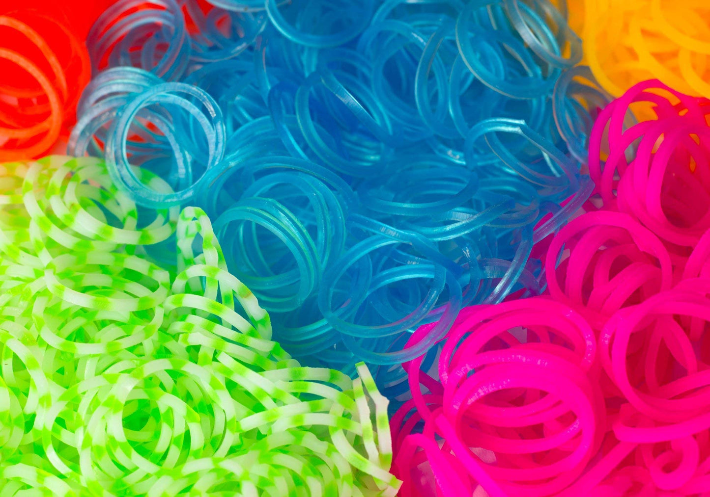 Blinky Loom® XXL loomekummide komplekt, 5200 kummi ja 24 värvi