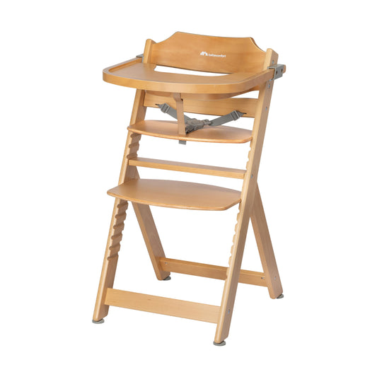 Bebeconfort Timba puidust söögitool, 6 kuud – 99 aastat, kuni 110 kg, Natural Wood