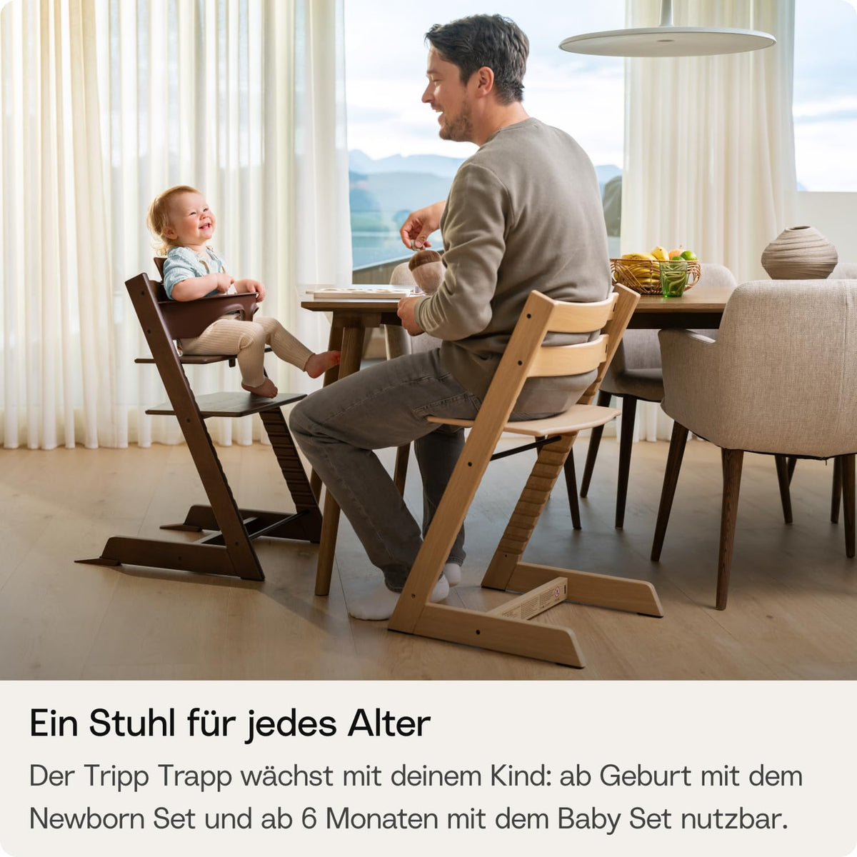 Stokke Tripp Trapp® kasvava syöttötuoli, pyökkipuu, luonnonvärinen (Natural)