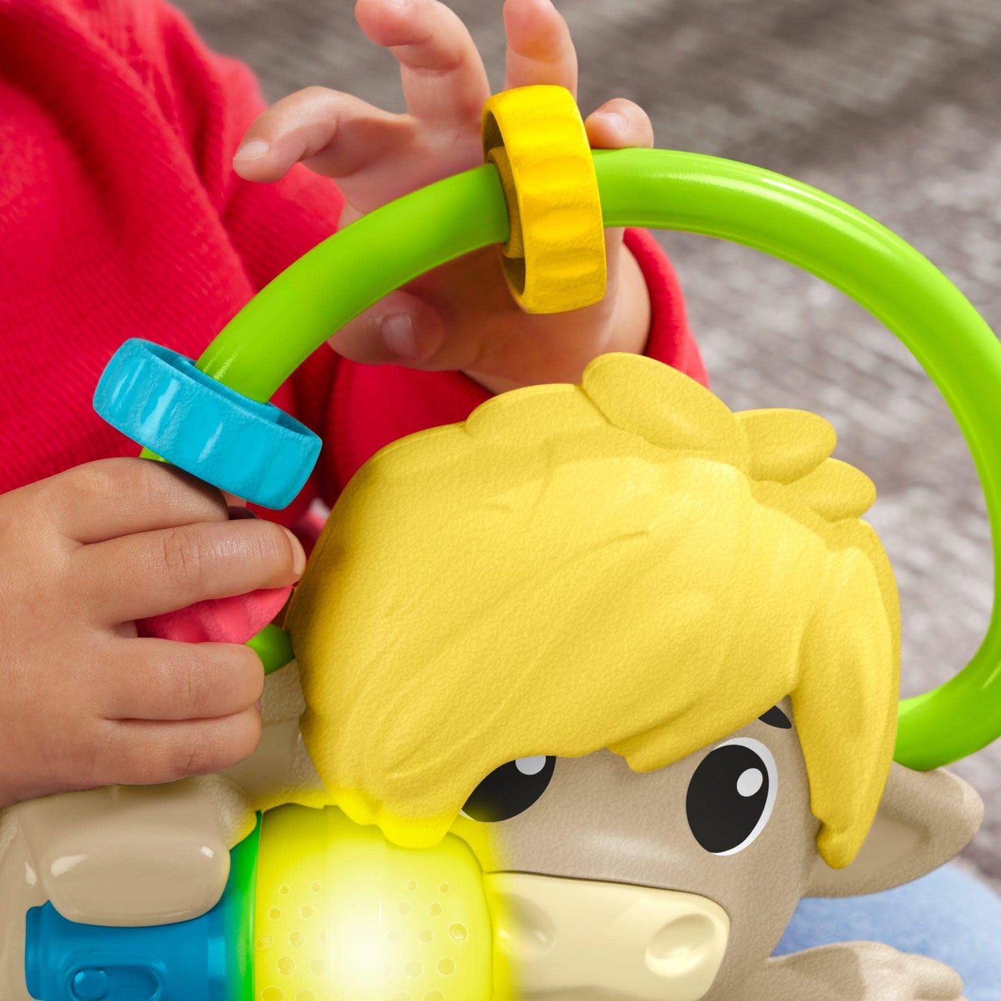 Fisher-Price Animal Band Lello il Torello interaktiivne õppepull, itaaliakeelne, 9+ kuud