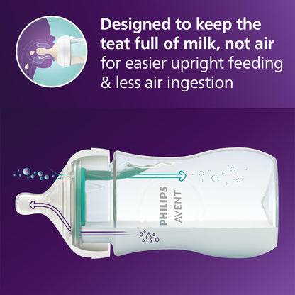 Philips Avent Natural Response beebipudel AirFree-ventiiliga, 125 ml, vastsündinutele