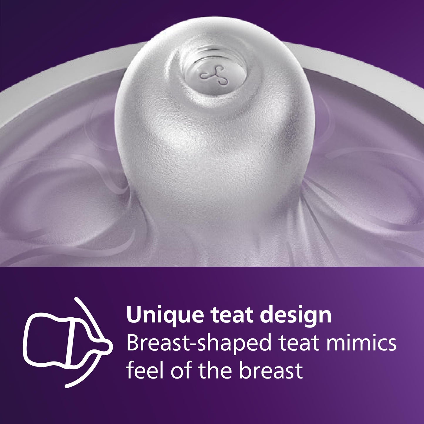 Philips Avent Natural Response lutid, 2 tk, Flow 4, 3+ kuud