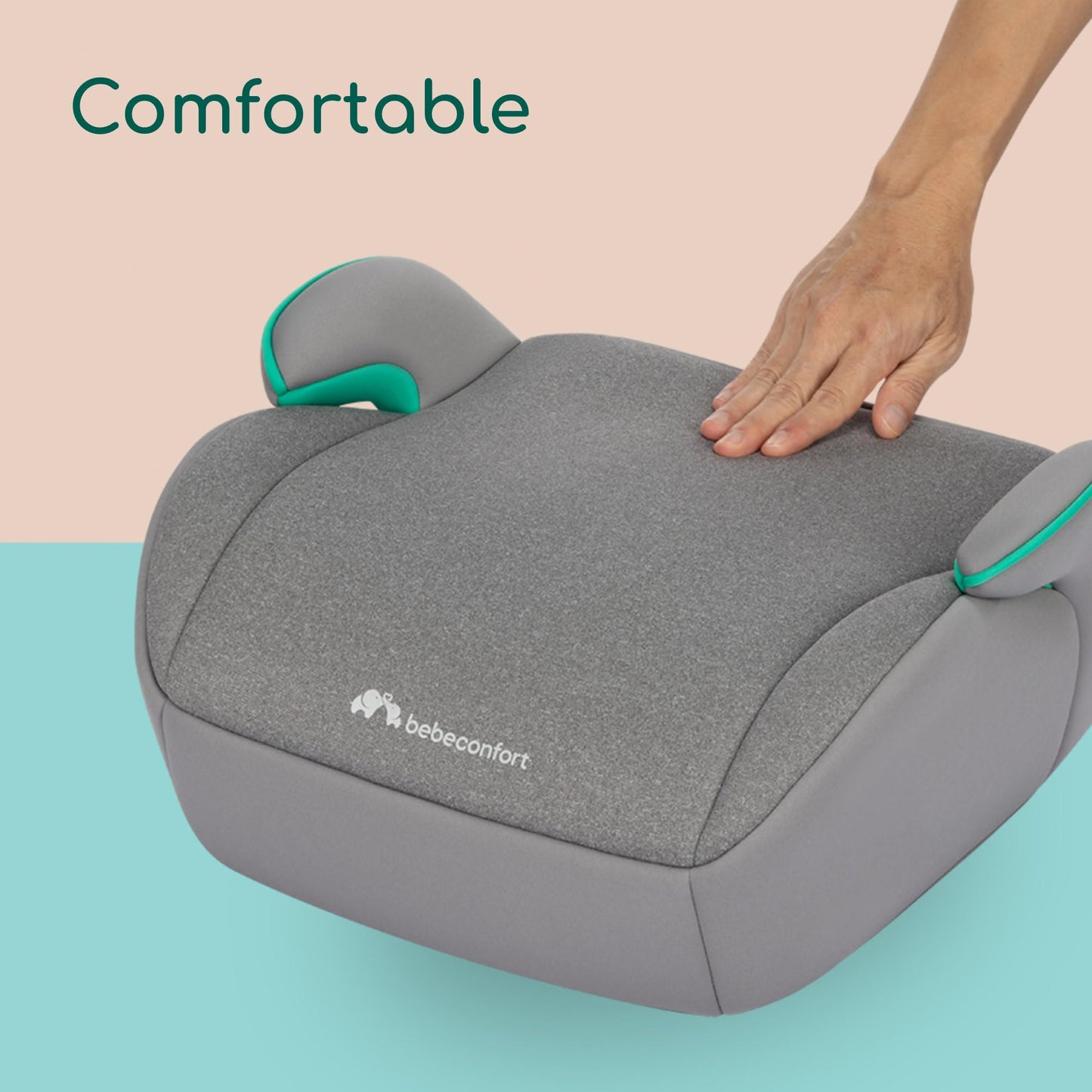 Bebeconfort Manga i-Safe istmekõrgendus 125–150 cm (6–12 a) – Tinted Grey