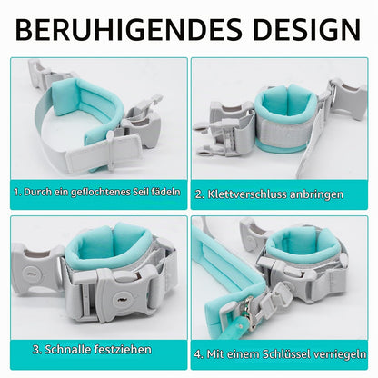 Tbintul lasten turvavyö 2-in-1, 2,5 m, vihreä