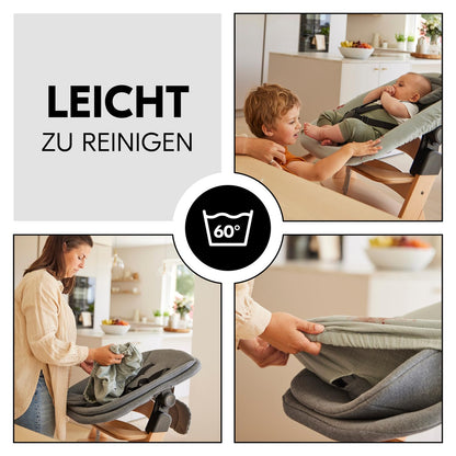 hauck Highchair Bouncer (Eco) kaitsekate, musliinpuuvill, hall