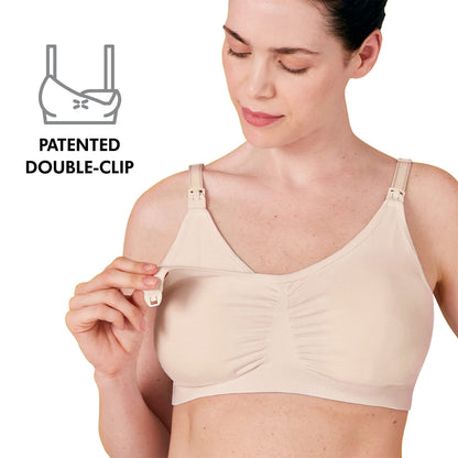 Medela 3-in-1 hands-free rasedus- ja imetamisrinnahoidja, Chai, XXL