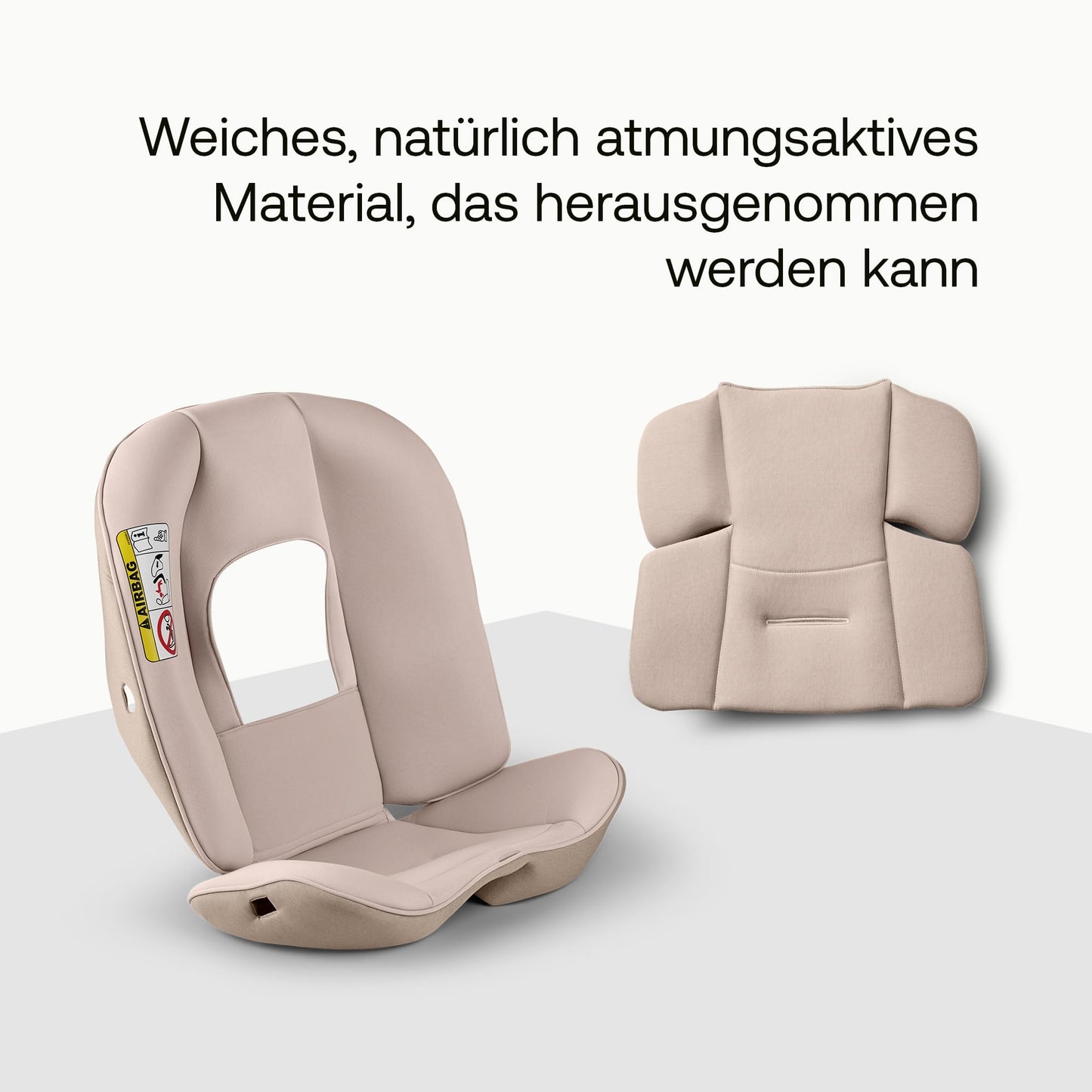 Bugaboo Otter by Nuna turvahäll Desert Taupe Melange, 0–15 kuud