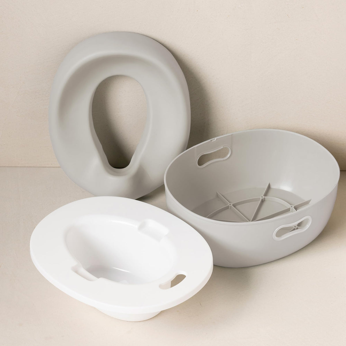 Nattou pottaistuin 3in1 Care, vaaleanbeige, 18 kuukaudesta 4 vuoteen, 34 cm