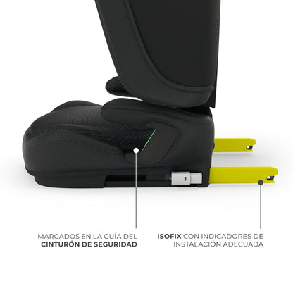 Kinderkraft UNITY 2 i-Size turvatool 100–150 cm, ISOFIX, must