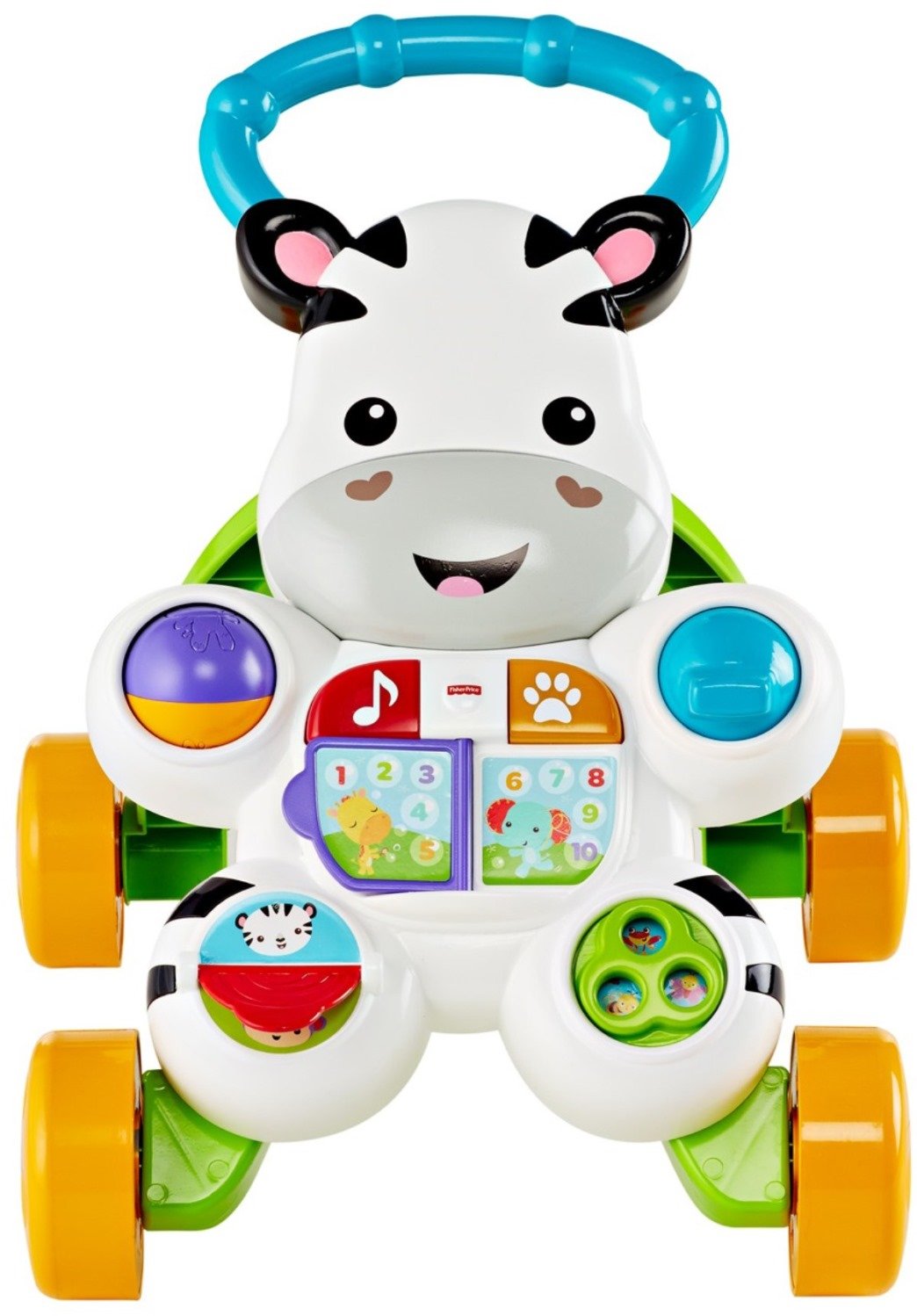 Fisher-Price Zebra kõndimistugi – muusika ja tuledega alates 6. elukuust, sebra