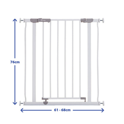 Dreambaby AVA Slimline turvavärav 61–68 cm, valge