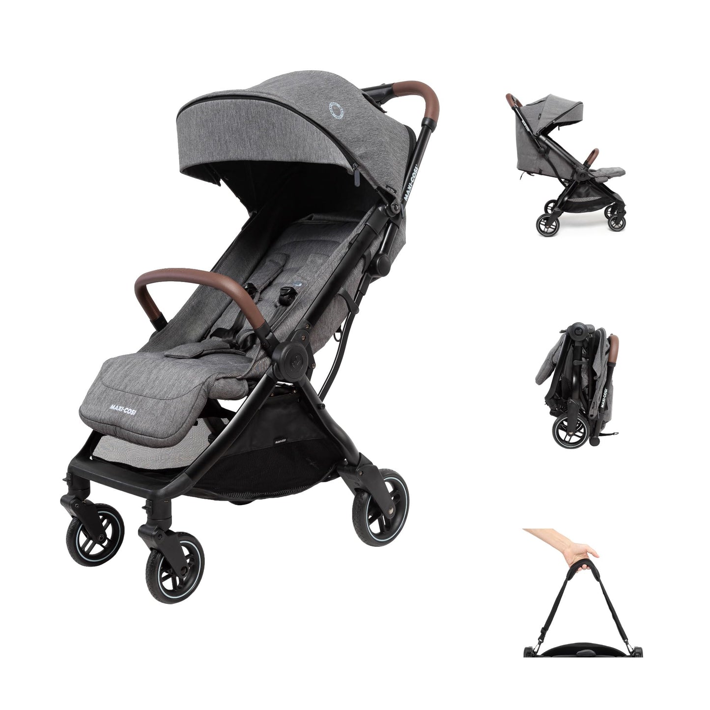 Maxi-Cosi Eva3 jalutuskäru, Select Grey, 0–4 a, kuni 22 kg