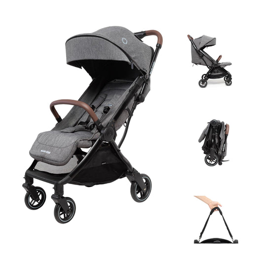 Maxi-Cosi Eva3 jalutuskäru, Select Grey, 0–4 a, kuni 22 kg