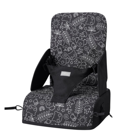 Nuby kokoontaitettava istuinkoroke matkalle Panda, 6–36 kk