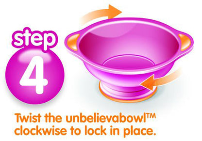 Vital Baby Unbelievabowl iminapaga kauss, oranž