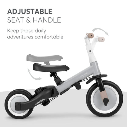 Kikka Boo FLIP 5-in-1 kolmerattaline jalgratas, hall
