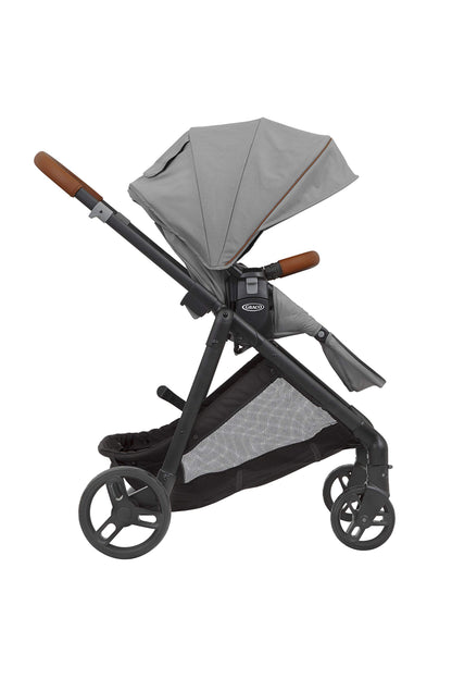Graco Near2Me jalutuskäru 0–22 kg, reguleeritava kõrgusega – Steeple Gray