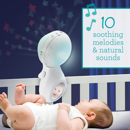 INFANTINO 3-in-1 projektorilla varustettu musiikkimobiili 302049-00, salvia