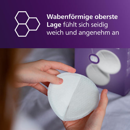 AVENT ühekordsed rinnapadjad SCF254/13, 100 tk, valge
