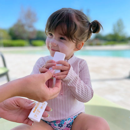 Thinkbaby mineraalne päikesekaitsepulk SPF 30, 18 g, valge/oranž