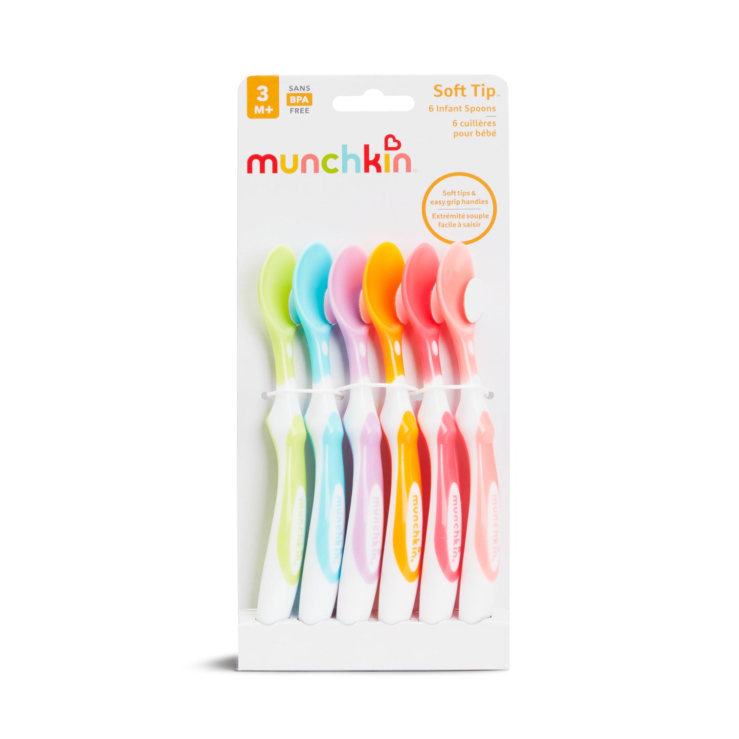 Munchkin pehme otsaga beebilusikad, 6 tk