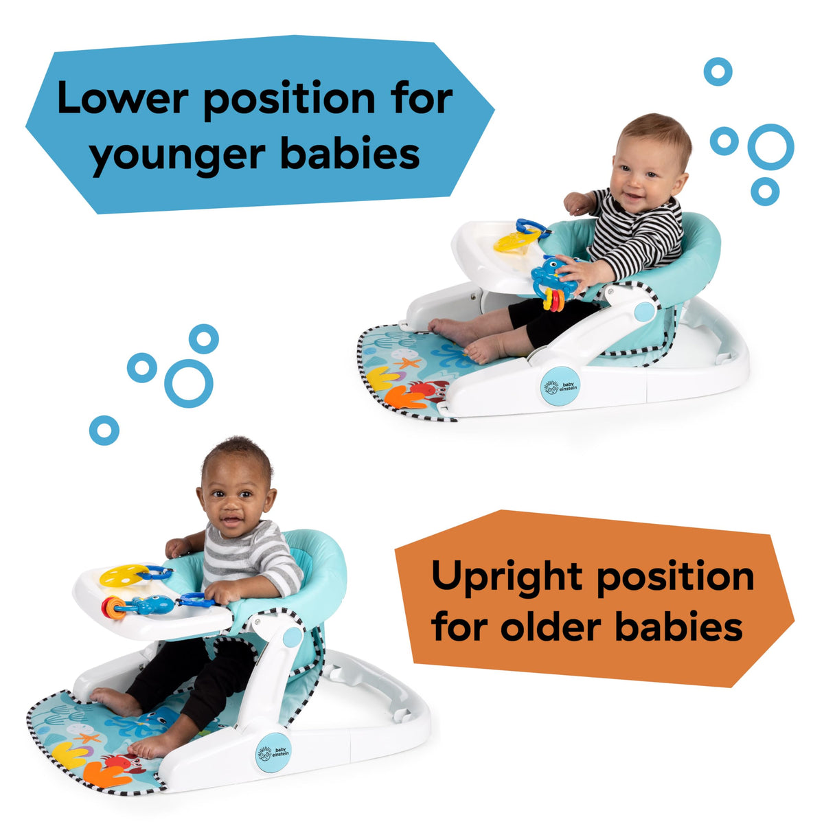 Baby Einstein 2-in-1 -vauvaistuin Sea of Support