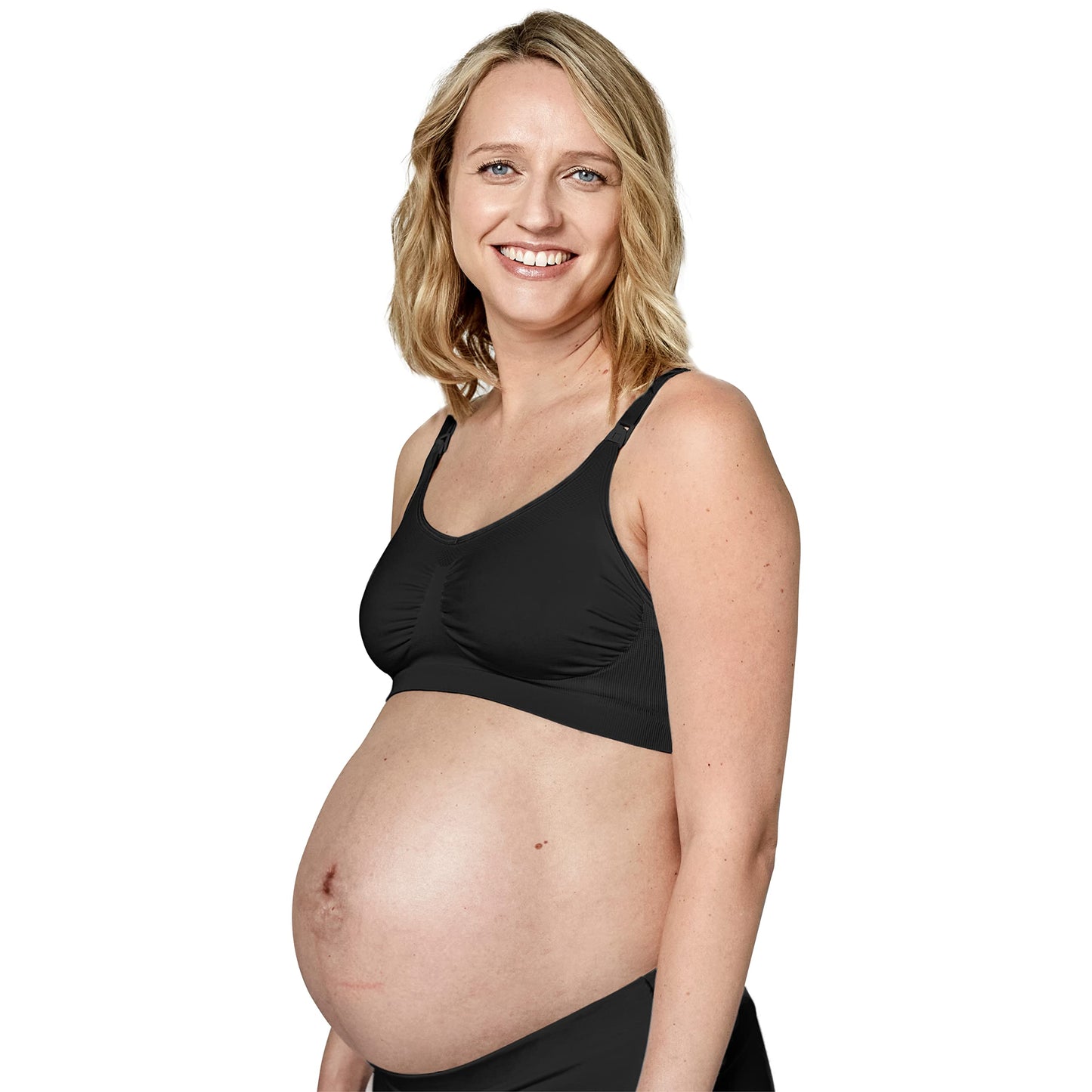 Medela Keep Cool Seamless rasedus- ja imetamisrinnahoidja, must, M