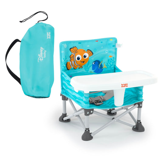 Bright Starts Disney Nemo Pop ’N Sit kaasaskantav söögitool 6 kuud kuni 3 aastat