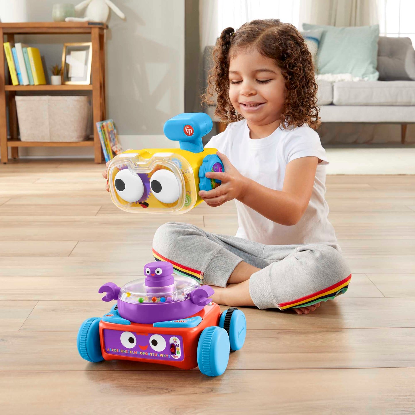 Fisher-Price 4-ühes õpperobot Linus (prantsuse keel), alates 6. elukuust – HCK38