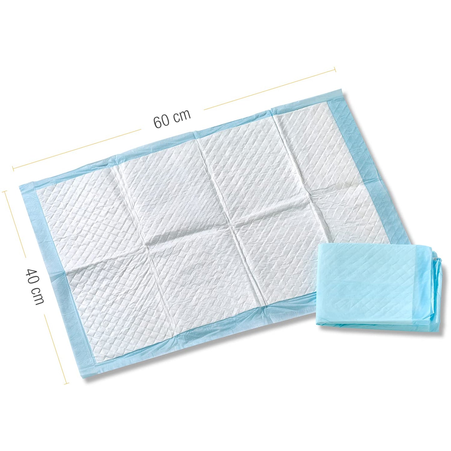 Tigex ühekordsed mähkimisalused beebile, 20 tk (40 × 60 cm)