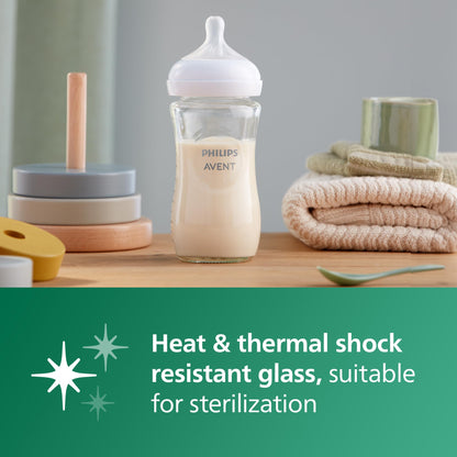 Philips Avent Natural Response lasisten tuttipullojen setti