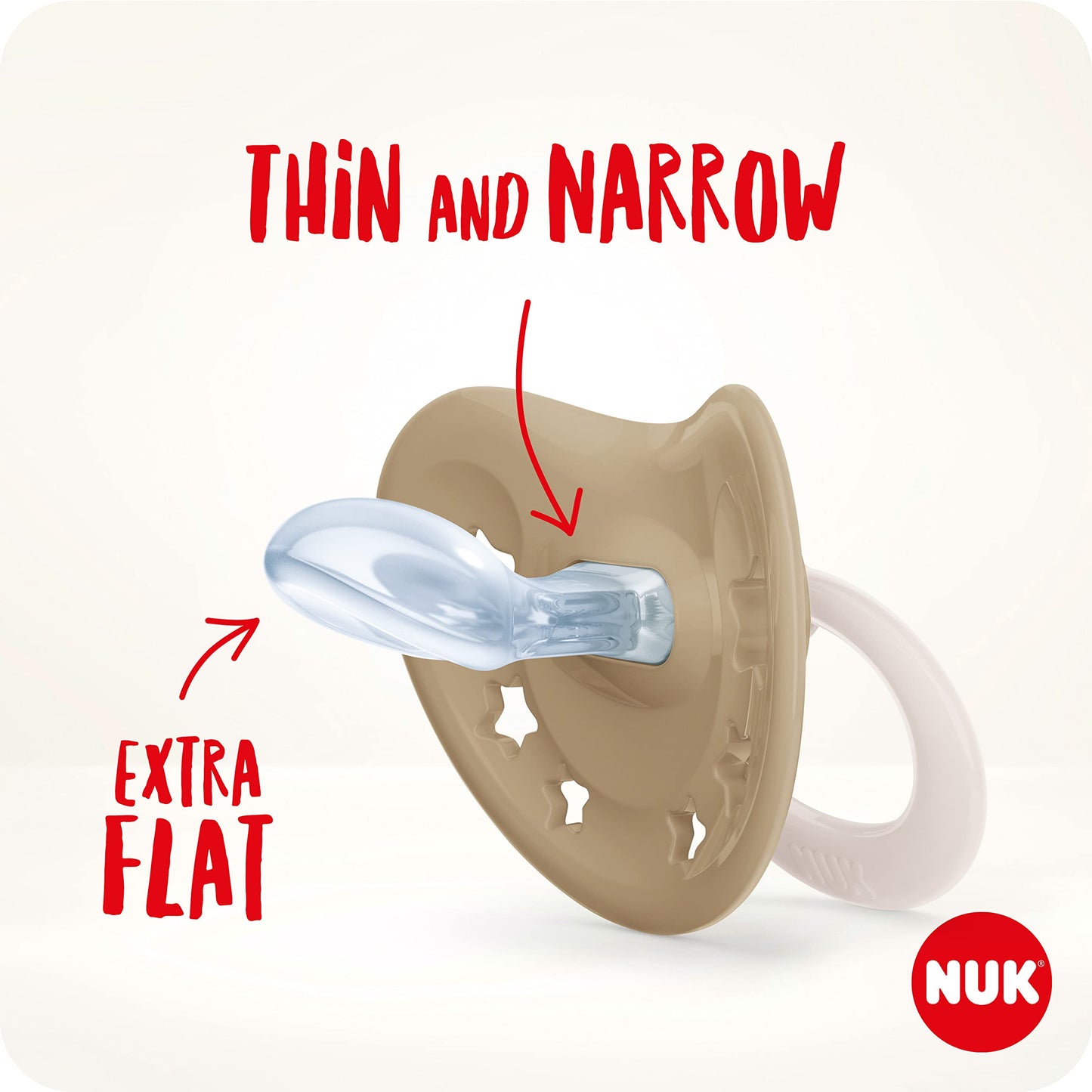 NUK Signature lutt 6–18 kuud, sinine/roheline (2 tk)