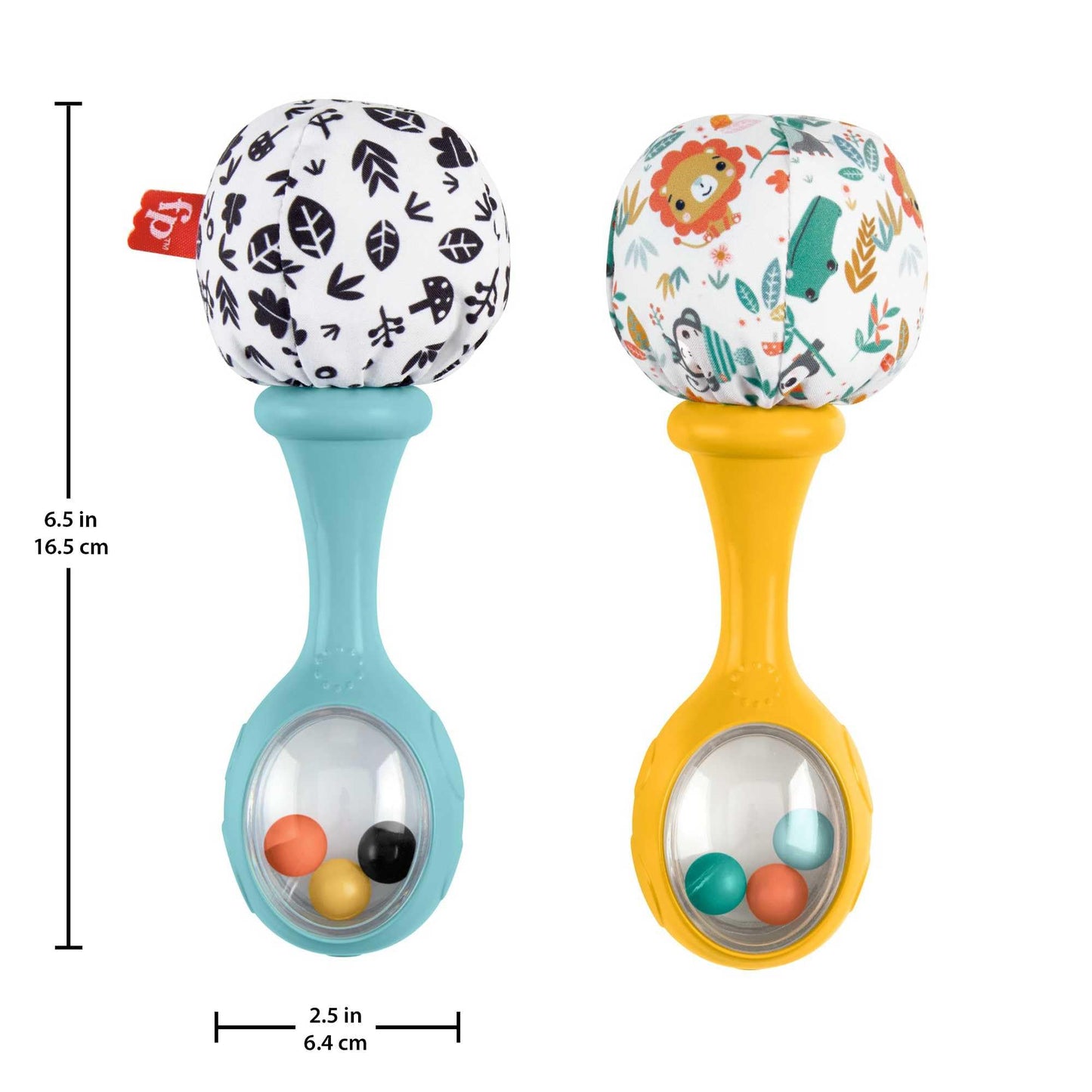 Fisher-Price Rattle ‘n Rock Maracas kõristid, 2 tk, 3+ kuud