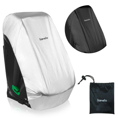 Lionelo THERMALCOVER universaali turvaistuimen suoja, hopea