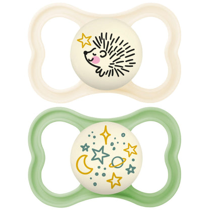 MAM Supreme Night helendav lutt 18+ kuud, 2 tk