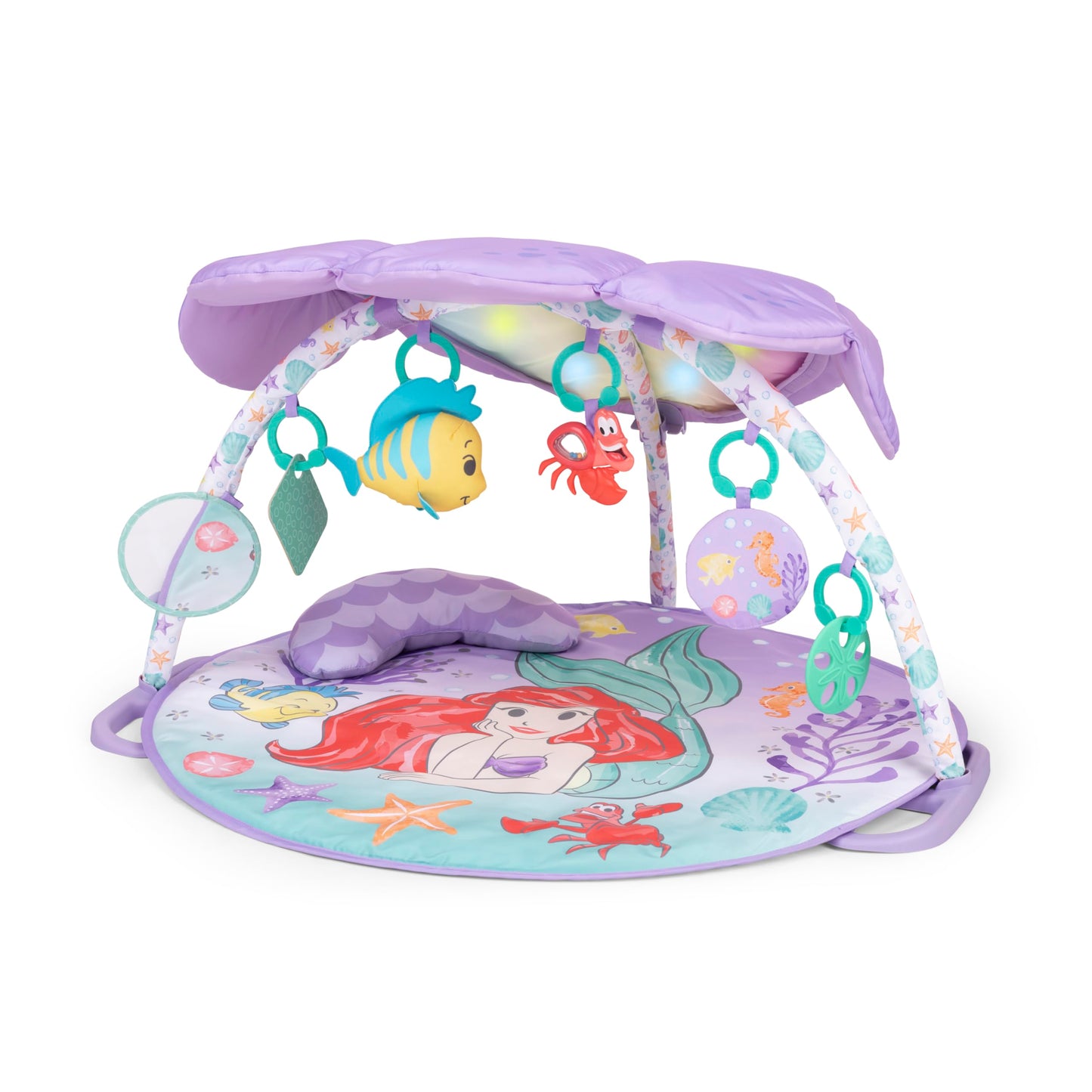 Bright Starts Disney Baby The Little Mermaid muusikaline mängumatt valgustega