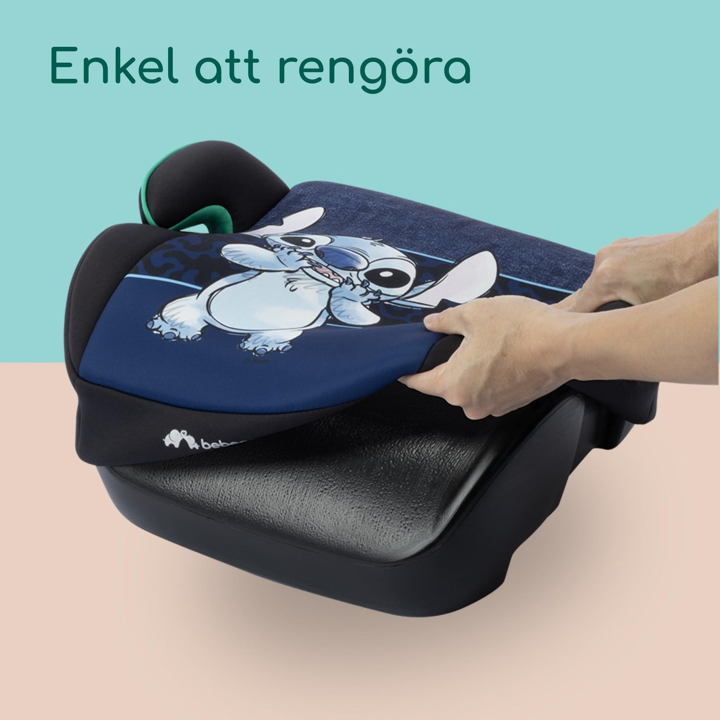 Bebeconfort Disney Manga i-Safe turvatooli iste (booster) 128–150 cm – Stitch