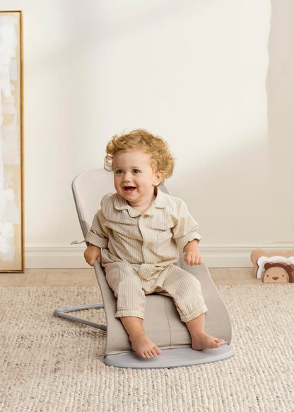 BabyBjörn Bouncer Bliss, Woven mélange, Light Beige beebikiik/bouncer