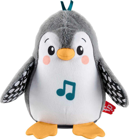 Fisher-Price Flap & Wobble Pingviin - muusikaline kõhuli mänguasi beebile
