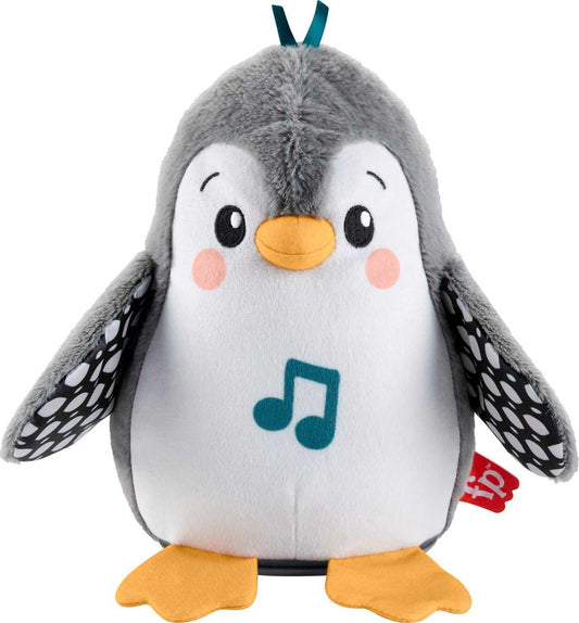 Fisher-Price Flap & Wobble Pingviin - muusikaline kõhuli mänguasi beebile