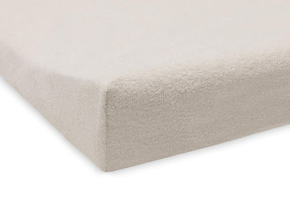 Jollein hoitoalustan päällinen froteeta 2 kpl, 50 × 70 cm, merenvihreä/norsunluu