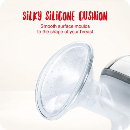 NUK manuaalne rinnapump silikoonpadjaga + Perfect Match lutipudel 150 ml