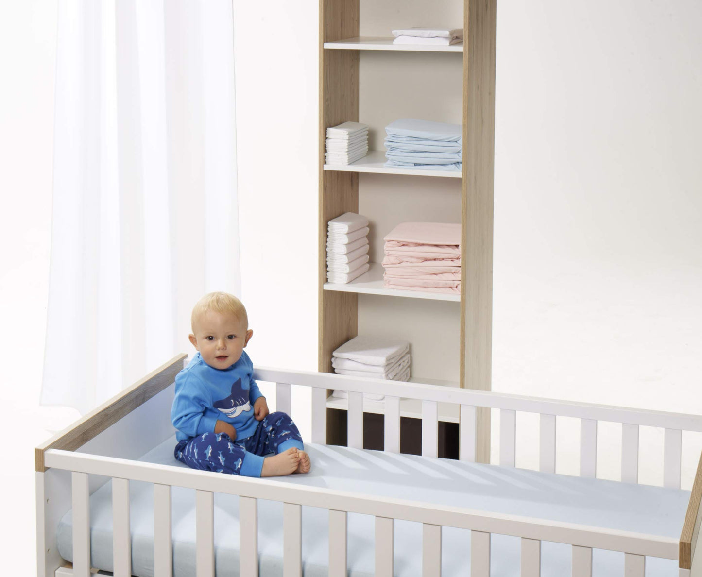 Playshoes 601003 putukavõrk lastevoodile, valge